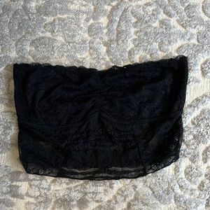 Bando Black Lace Free People Bra